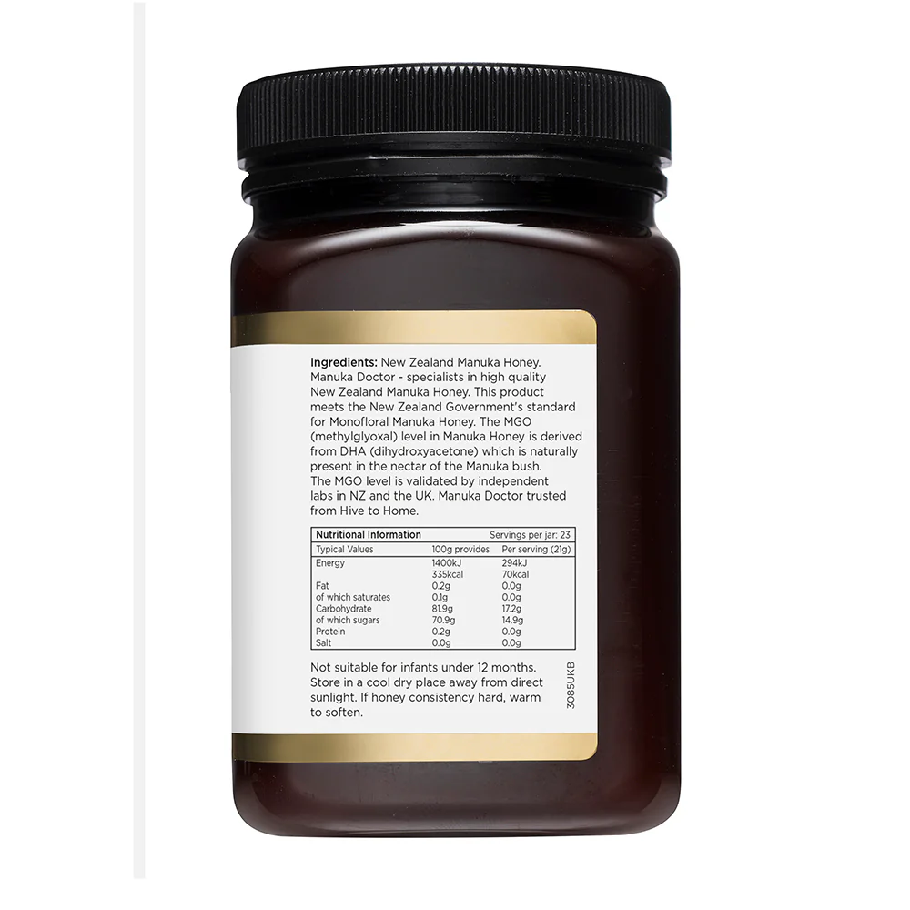 100 MGO Manuka Honey 500g - Monofloral - Image 14