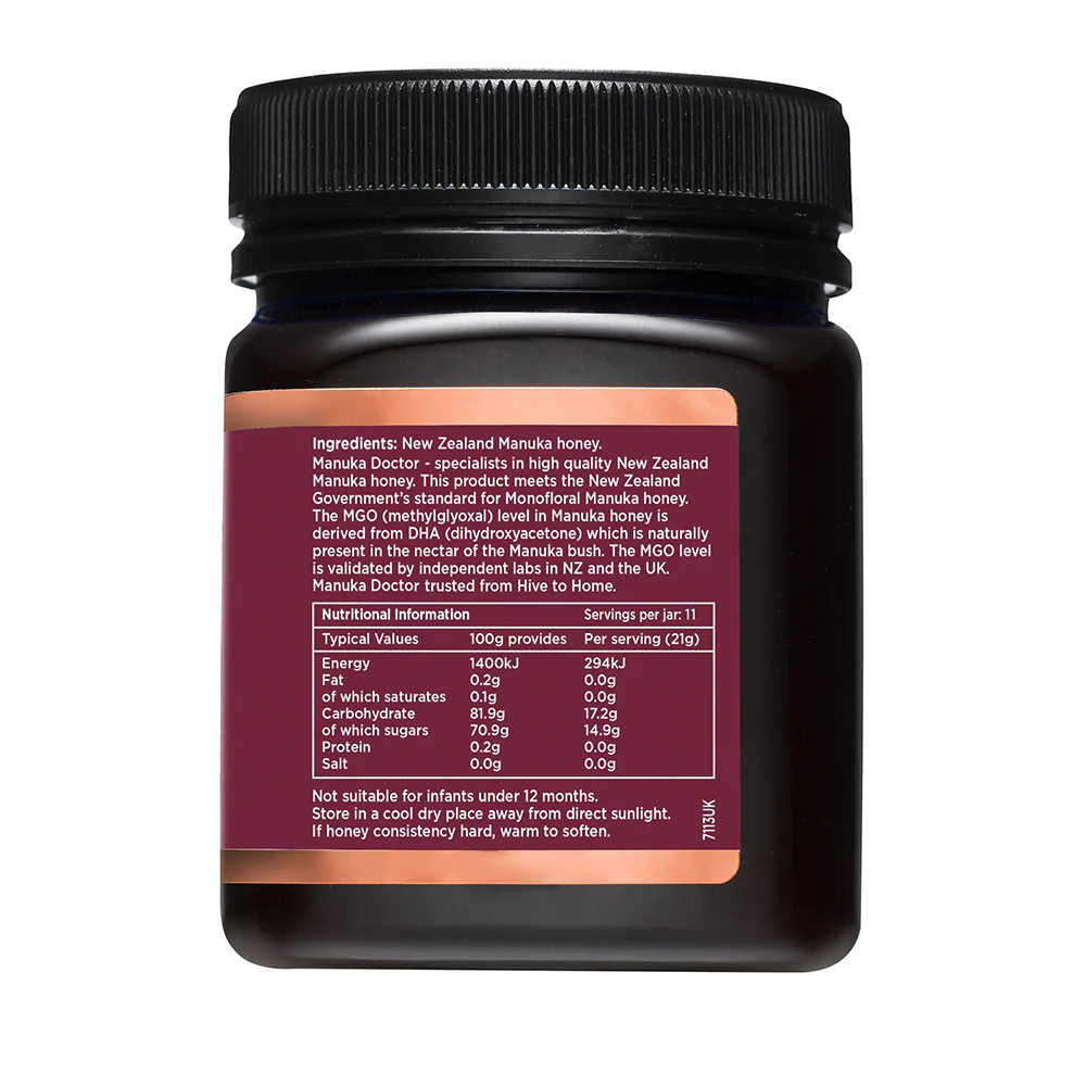 1200 MGO Manuka Honey 250g - Monofloral - Image 14