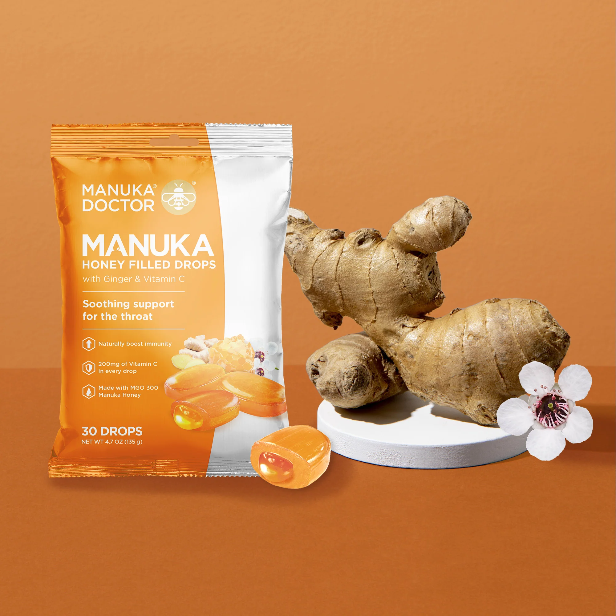 Manuka Middles - Manuka Honey & Ginger - Image 4