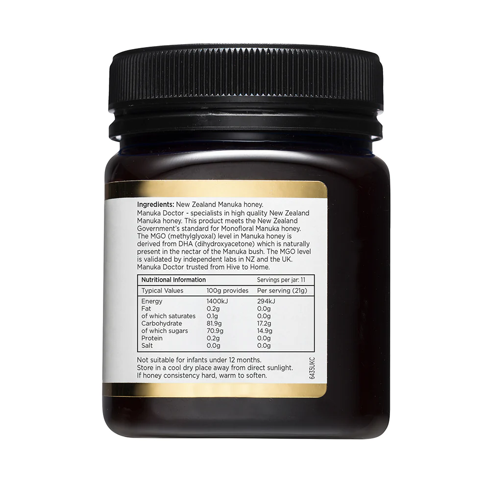 140 MGO Manuka Honey 250g - Monofloral - Image 14