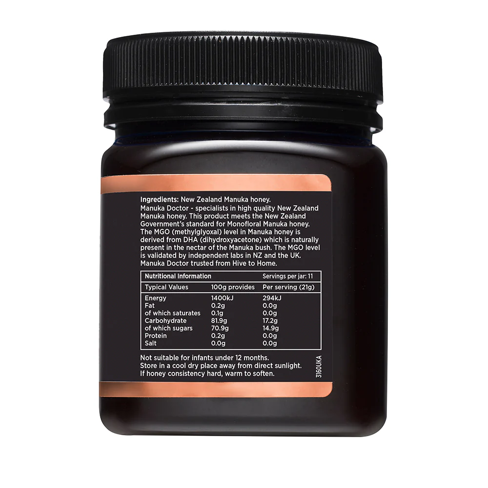 840 MGO Manuka Honey 250g - Monofloral - Image 14