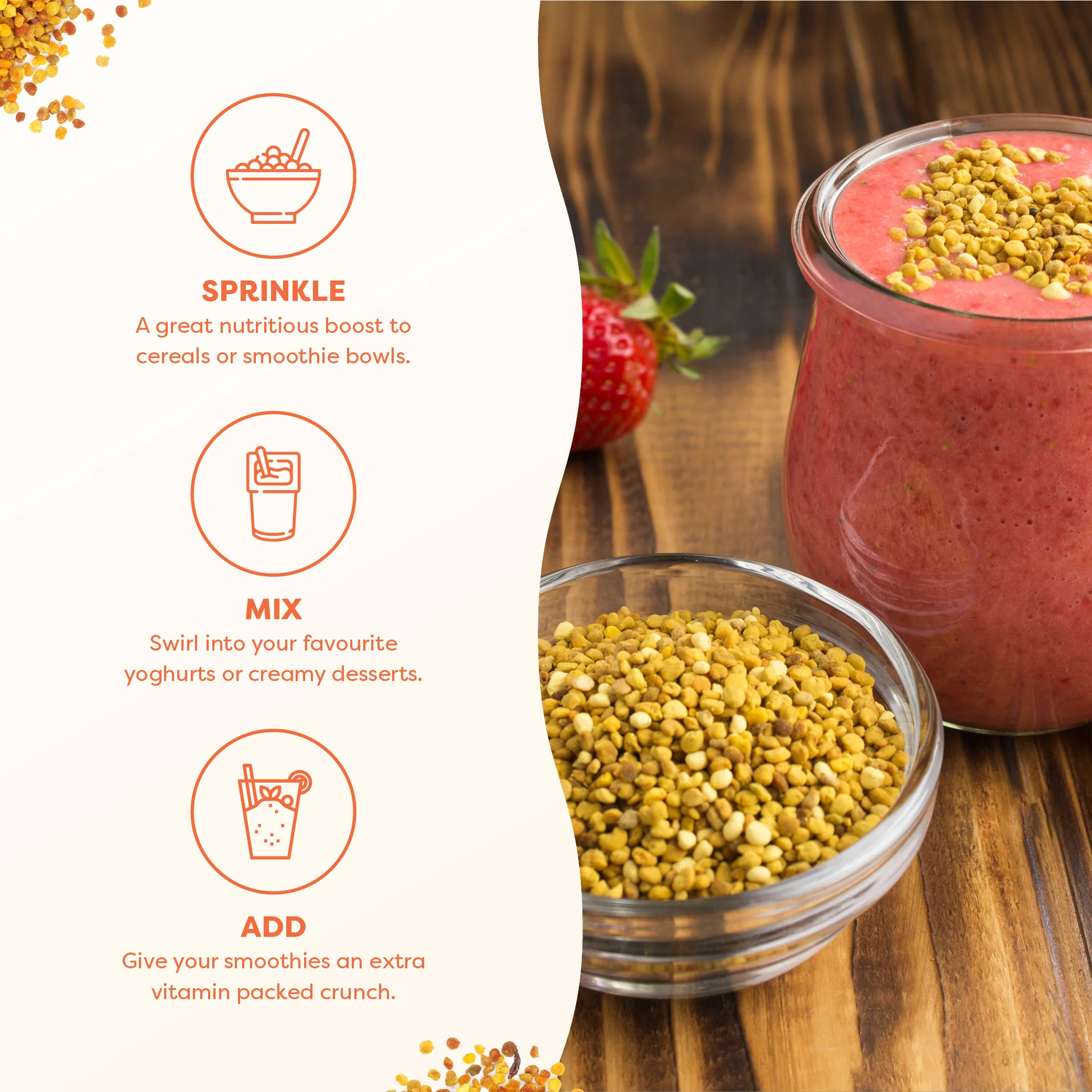 Bee Pollen 150g - Image 7