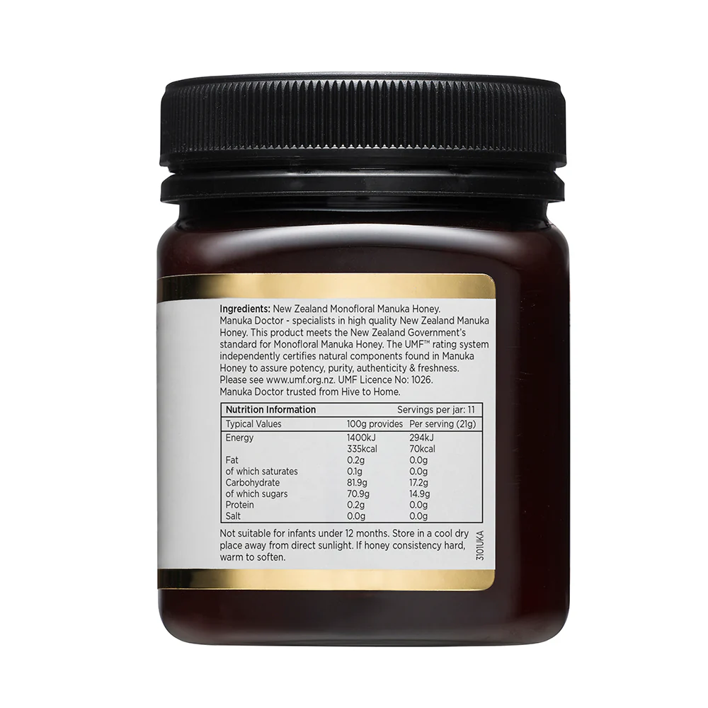 UMF 10+ Manuka Honey 250g - MGO 260+ - Image 5